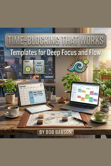 Time‑Blocking That Works - Templates for Deep Focus and Flow - cover