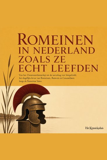 Romeinen in Nederland Zoals Ze Echt Leefden - Van Het Zwammerdamschip Tot De Sarcofaag Van Simpelveld Het Dagelijks Leven Van Romeinen Bataven En Cananefaten Langs De Romeinse Limes - cover
