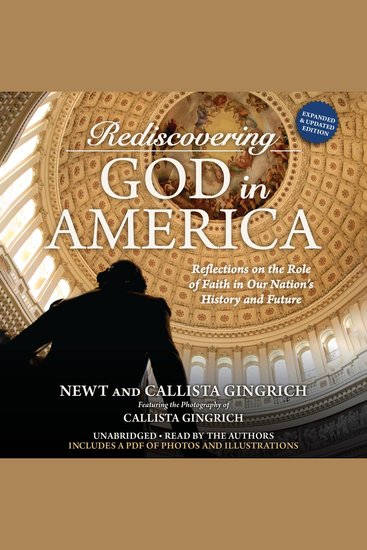 Rediscovering God in America - Reflections on the Role of Faith in Our Nation's History and Future - cover