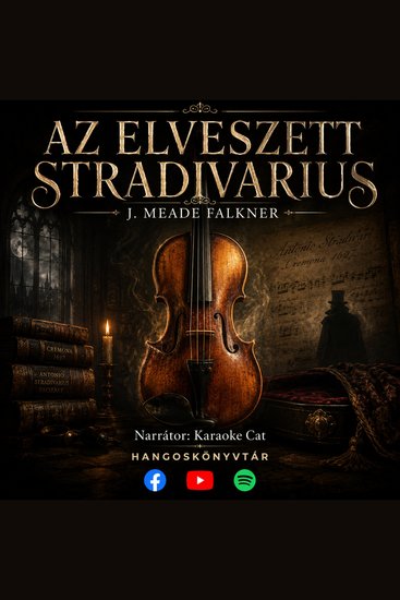 J Meade Falkner - Az elveszett Stradivarius - cover