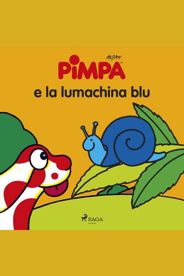 Pimpa e la lumachina blu - cover
