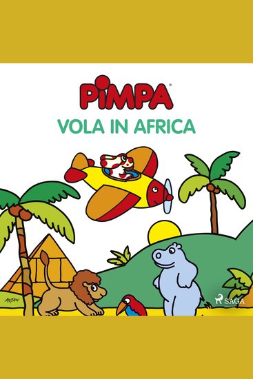 Pimpa vola in Africa - cover