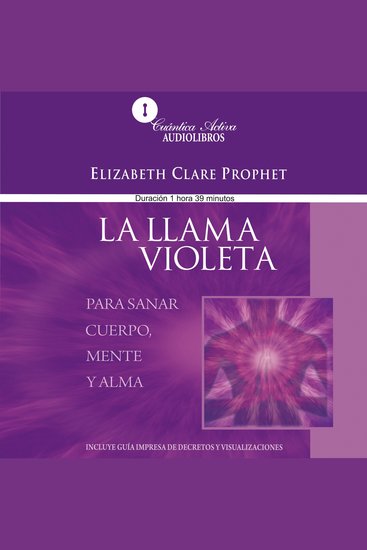 La llama violeta - cover