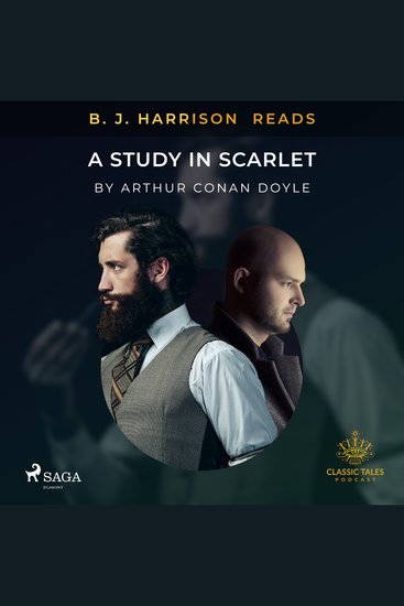 B J Harrison Reads A Study in Scarlet - cover