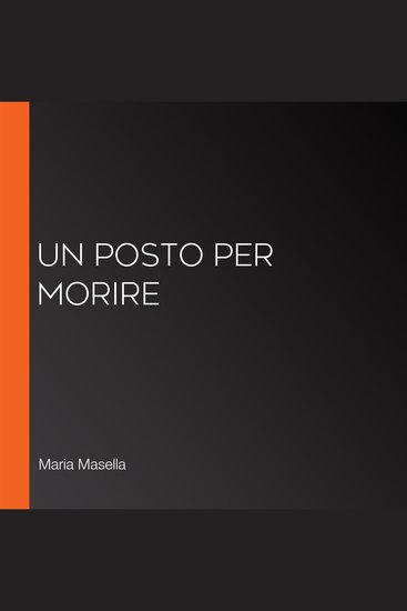 Un posto per morire - cover