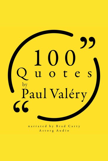 100 Quotes by Paul Valéry - cover