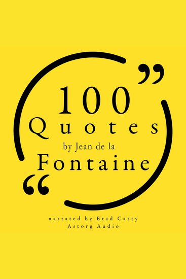 100 Quotes by Jean de la Fontaine - cover