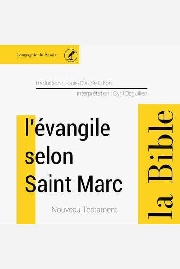 Évangile selon Saint Marc - cover