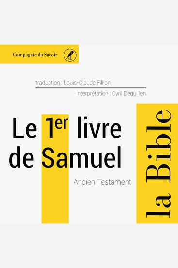 Le 1er Livre de Samuel - unabridged - cover