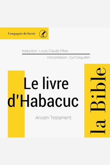 Le Livre de Habacuc - unabridged - cover