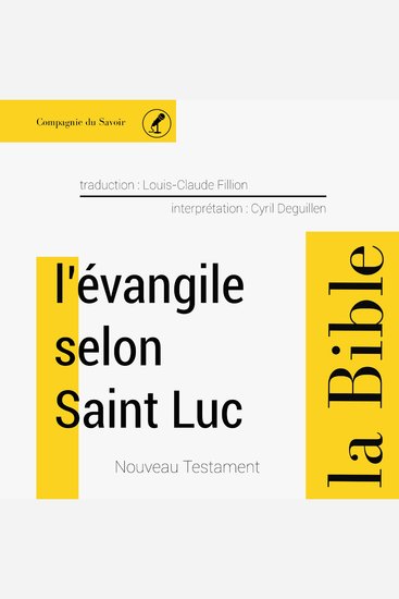 Évangile selon Saint Luc - cover