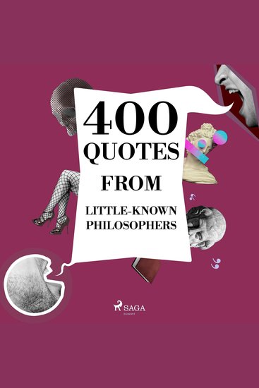 400 Quotes from Little-known Philosophers - intégrale - cover