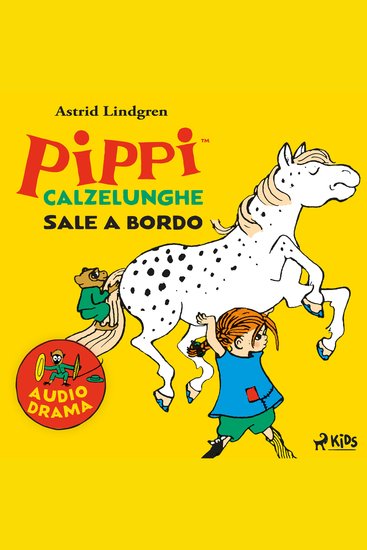 Pippi Calzelunghe sale a bordo - cover