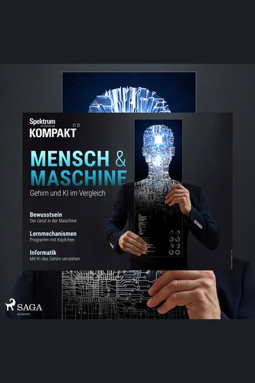 Spektrum Kompakt: Mensch und Maschine – Gehirn und KI im Vergleich - cover
