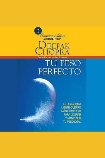 Tu Peso Perfecto - cover
