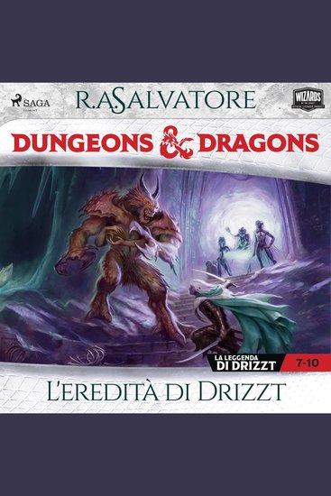 Compilation D&D 7–10:L'eredità di Drizzt - cover