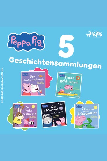 Peppa Wutz - Fünf Geschichtensammlungen - cover