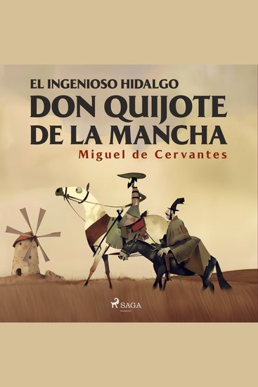 El ingenioso hidalgo Don Quijote de la Mancha - cover