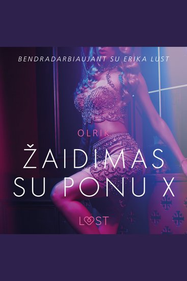 Žaidimas su ponu X – erotinė literatūra - cover