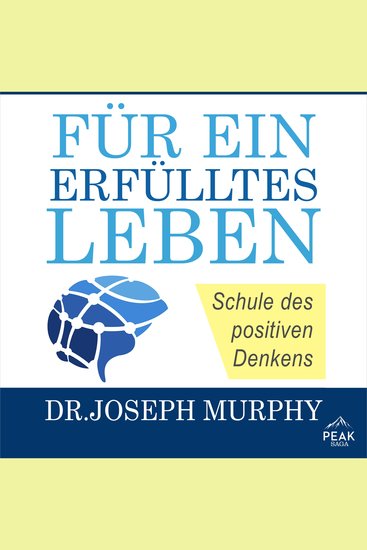 Für ein erfülltes Leben Schule des positiven Denkens - cover