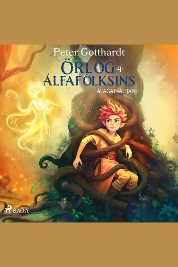 Örlög álfafólksins 4: Álagaflautan - cover