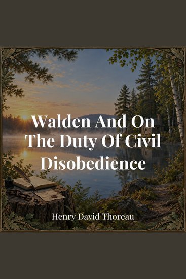 Walden And On The Duty Of Civil Disobedience - cover