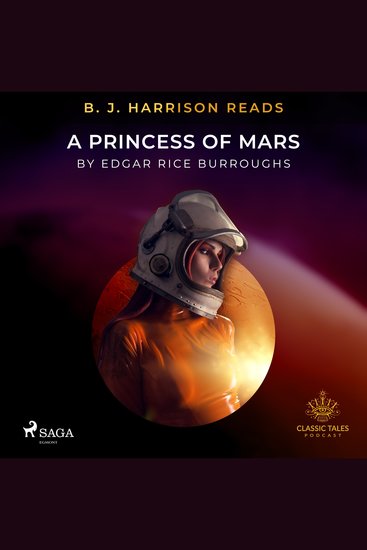 B J Harrison Reads A Princess of Mars - cover