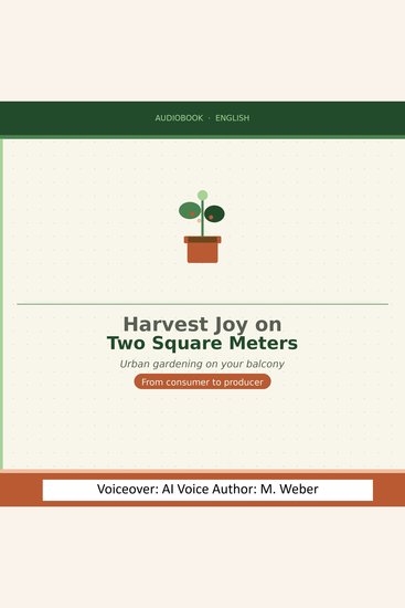 Harvest Happiness on Two Square Meters - How to Grow Your Own Vegetables on Balcony and Patio – Year-Round Sustainable Without Prior Knowledge - cover