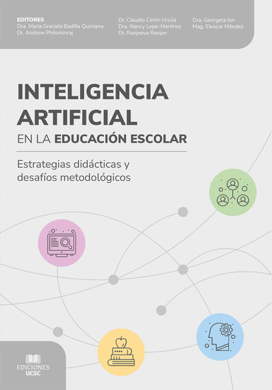 Inteligencia artificial en la educación escolar - Estrategias didácticas y desafíos metodológicos - cover
