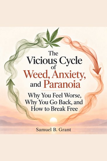 The Vicious Cycle of Weed Anxiety and Paranoia - Why You Feel Worse Why You Go Back and How to Break Free - cover