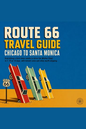 Route 66 Travel Guide Chicago to Santa Monica - Everything a First Timer Needs to Drive the Mother Road in 7 10 or 14 Days with Honest Costs and Miles Worth Skipping - cover