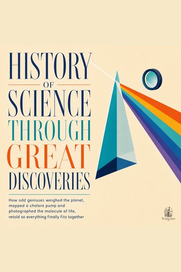 History of Science Through Great Discoveries - How Odd Geniuses Weighed the Planet Mapped a Cholera Pump and Photographed the Molecule of Life Retold so Everything Finally Fits Together - cover