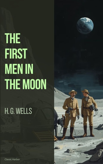 The First Men in the Moon - cover
