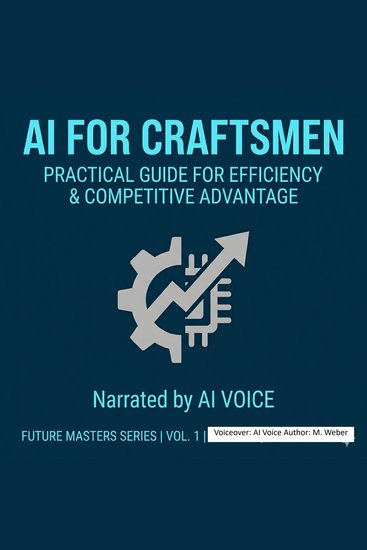 AI for Tradespeople - The Practical Guide to More Efficiency and Competitive Advantage - cover