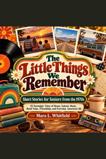 Little Things We Remember The: Short Stories for Seniors from the 1970s - 25 Nostalgic Tales of Home School Music Road Trips Friendship and Everyday American Life - cover