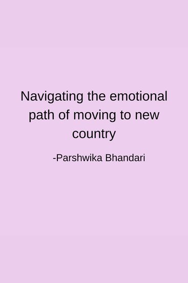Navigating the emotional path of moving to new country - important points and tips for moving across borders - cover