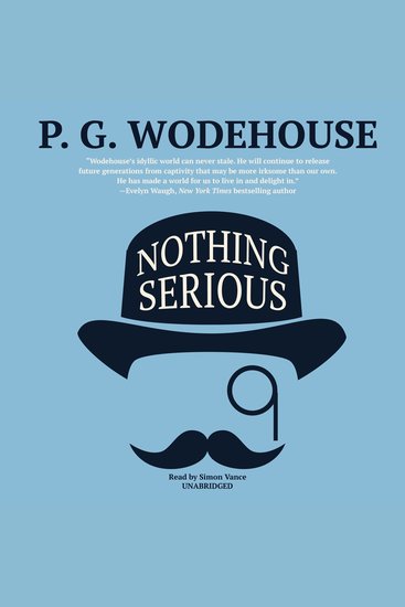 Nothing Serious - cover