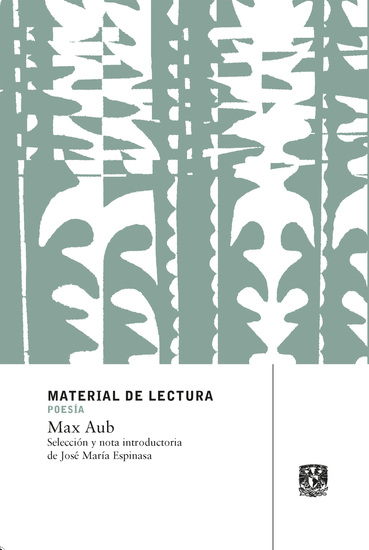 Material de lectura Max Aub - cover
