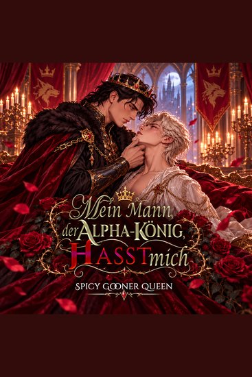 MEIN MANN DER ALPHA-KÖNIG HASST MICH - Eine schwule MM BL-Omegaverse-Fantasy-Romance mit Transmigration Zwangsehe Slow Burn Forced Proximity Competence Attraction und Hurt Comfort - cover