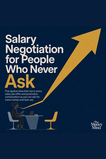 Salary Negotiation for People Who Never Ask - Five Spoken Lines That Carry Every Raise Job Offer and Promotion Conversation so You Can Ask for More Money and Hear Yes - cover