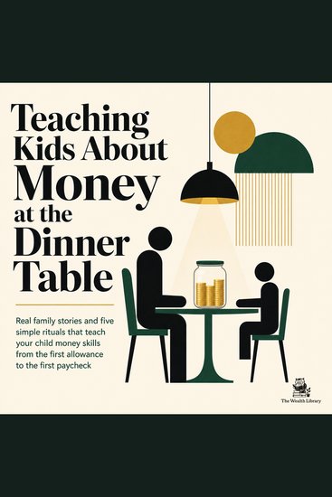 Teaching Kids About Money at the Dinner Table - Real Family Stories and Five Simple Rituals That Teach Your Child Money Skills from the First Allowance to the First Paycheck - cover