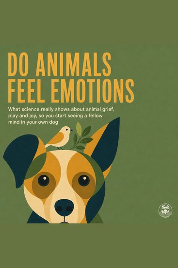 Do Animals Feel Emotions - What Science Really Shows About Animal Grief Play and Joy so You Start Seeing a Fellow Mind in Your Own Dog - cover