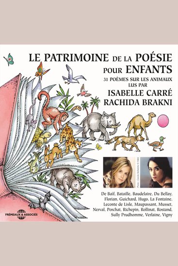 Le patrimoine de la poésie pour les enfants 31 poèmes sur les animaux - cover