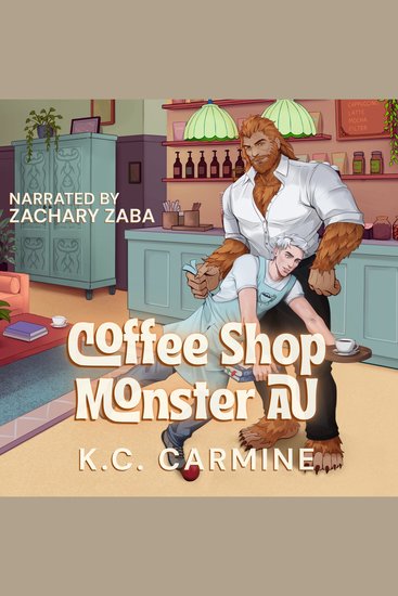 Coffee Shop Monster AU - a small town MM monster romance - cover
