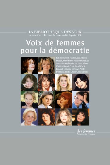 Voix de femmes pour la democratie - cover
