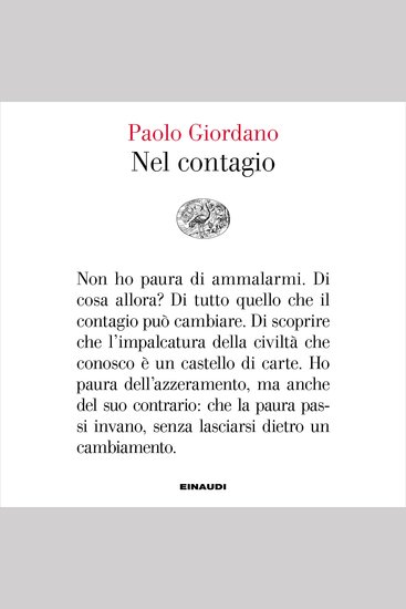 Nel contagio - cover