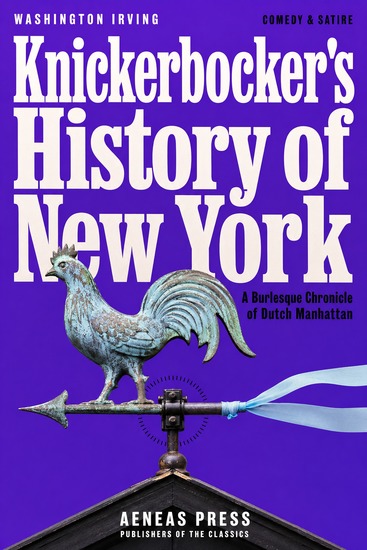 Knickerbocker's History of New York - A Burlesque Chronicle of Dutch Manhattan - cover