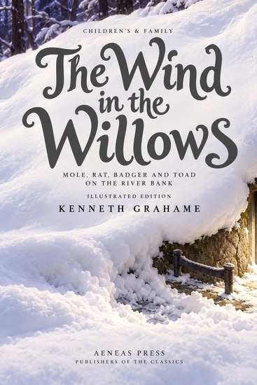 The Wind in the Willows - Mole Rat Badger and Toad on the River Bank - cover