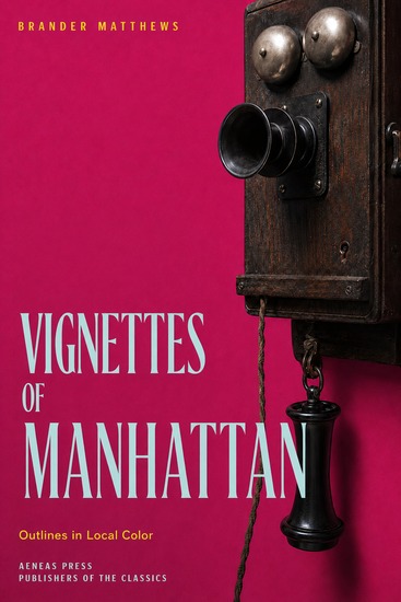 Vignettes of Manhattan - Outlines in Local Color - cover