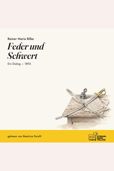 Feder und Schwert - Ein Dialog - 1893 - cover